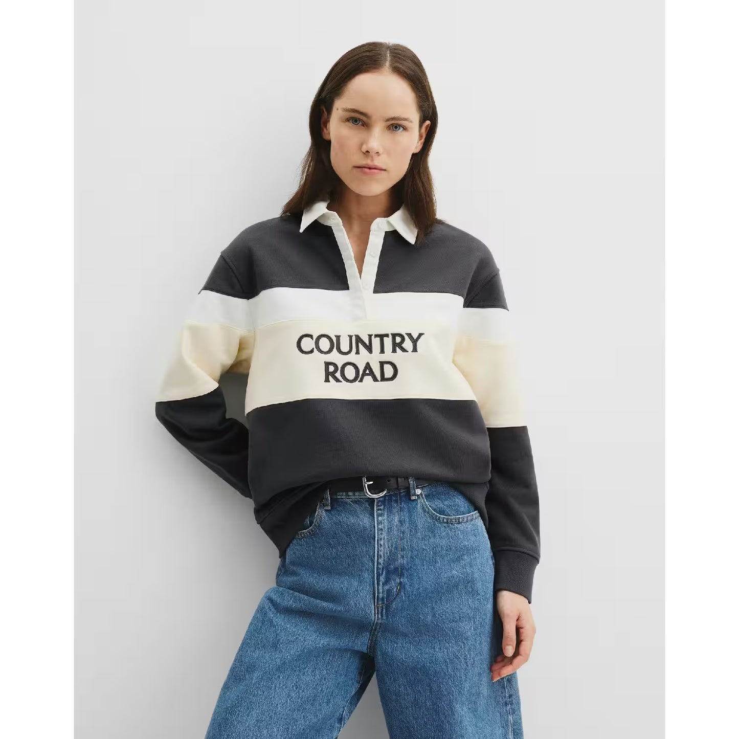 Australian Cotton Rugby Sweat - Carbon