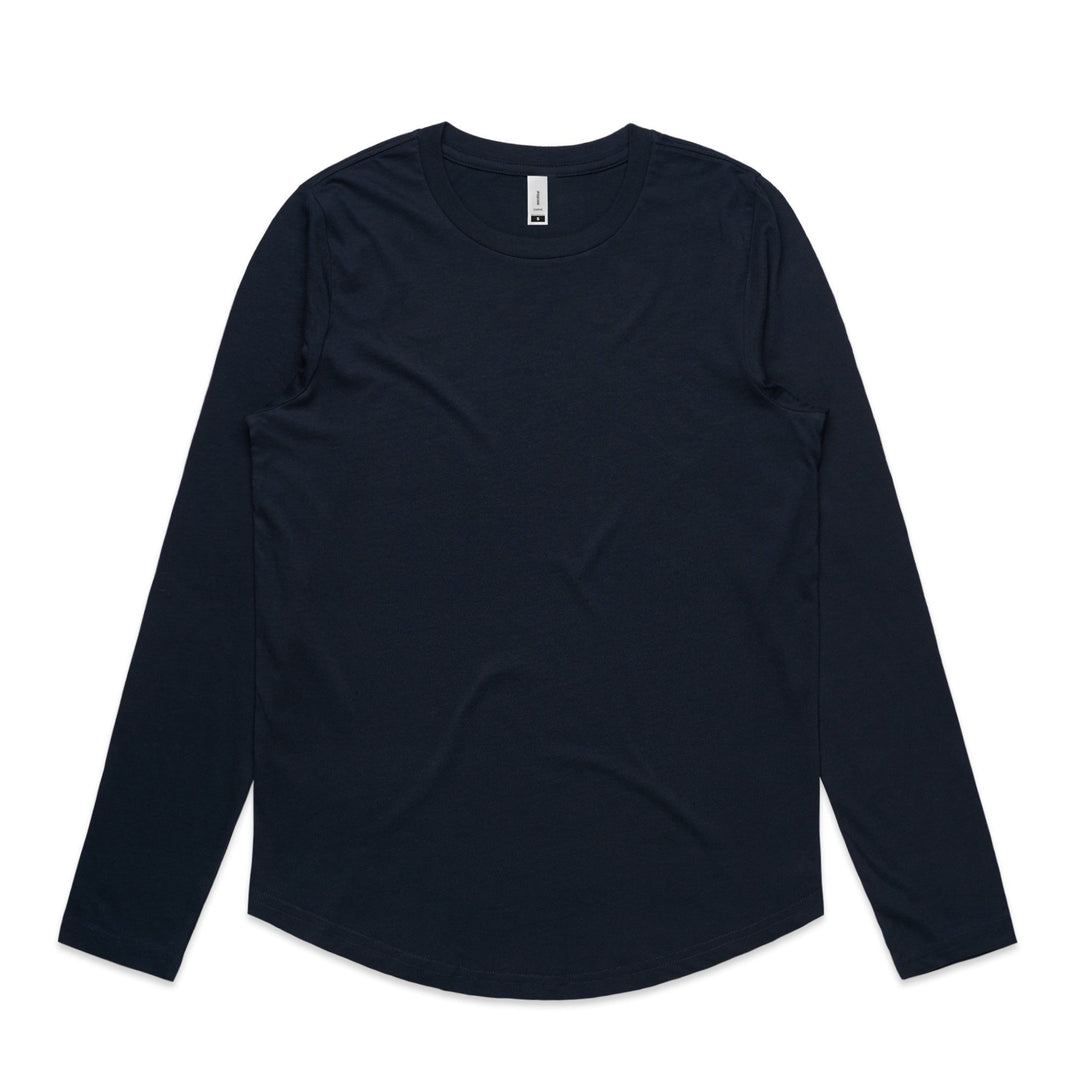 4055 Curve Long Sleeve Tee - Chillis & More NZ