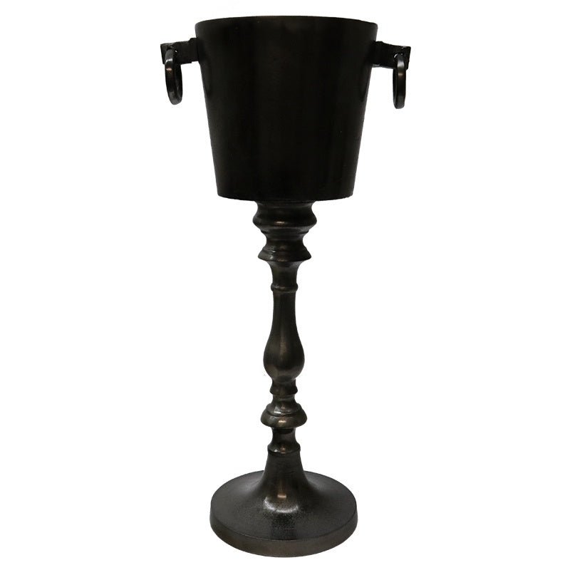 Aluminium Pedestal Wine Bucket - Chillis & More NZ