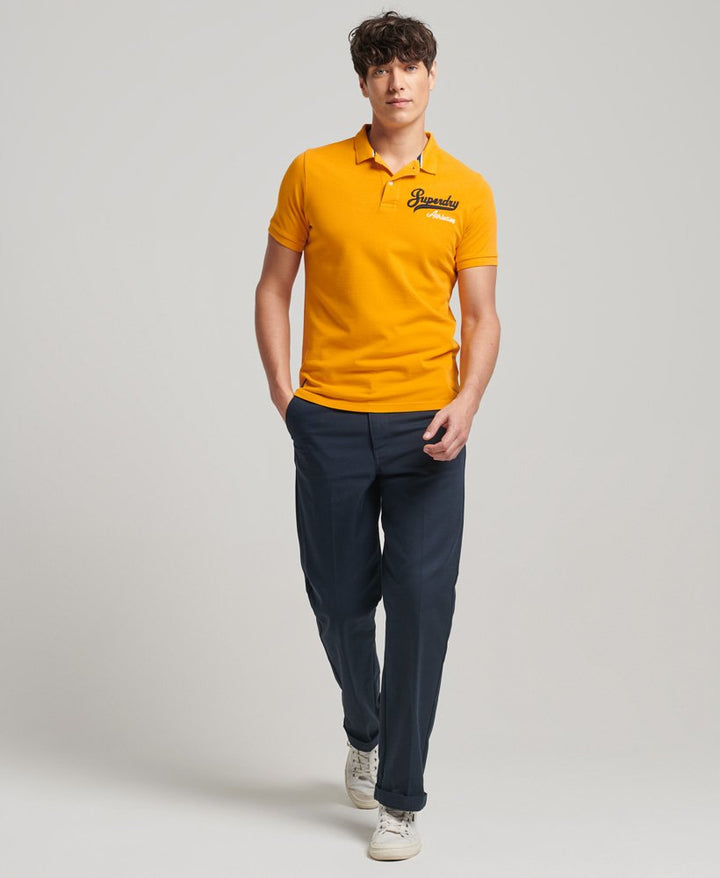 Applique Classic Fit Polo - Utah Gold - Chillis & More NZ
