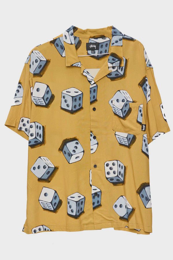 Dice Pattern Rayon SS Shirt - Chillis & More NZ