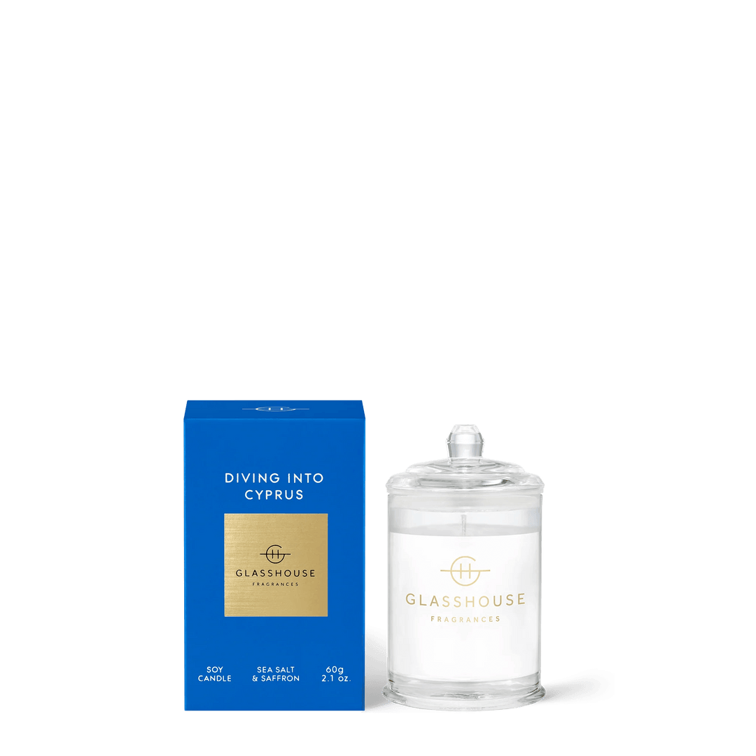 Diving into Cyprus Candle 60g - Chillis & More NZ