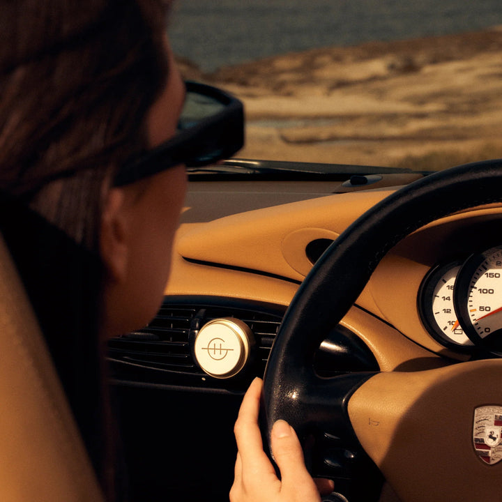 GF Gold Car Diffuser with 1 Replacement Scent Disk - A Tahaa Affair - Chillis & More NZ