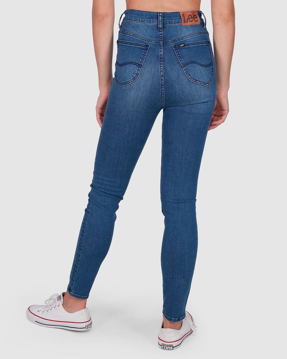 High Licks Crop Jean - Stellar Blue - Chillis & More NZ