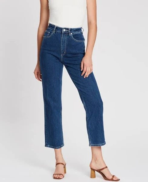 High Straight Jean - Smooth Indigo - Chillis & More NZ