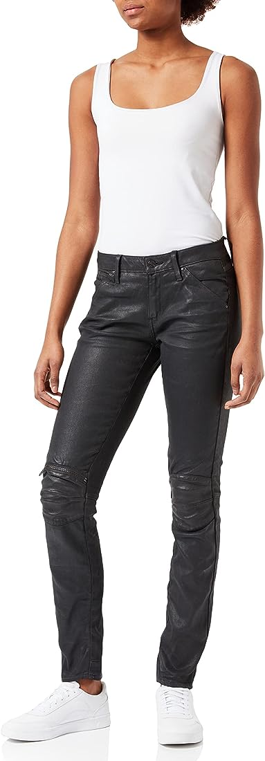 Knee Zip Mid Skinny Jeans - Chillis & More NZ