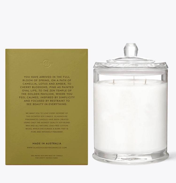 Kyoto in Bloom Candle 760g - Chillis & More NZ
