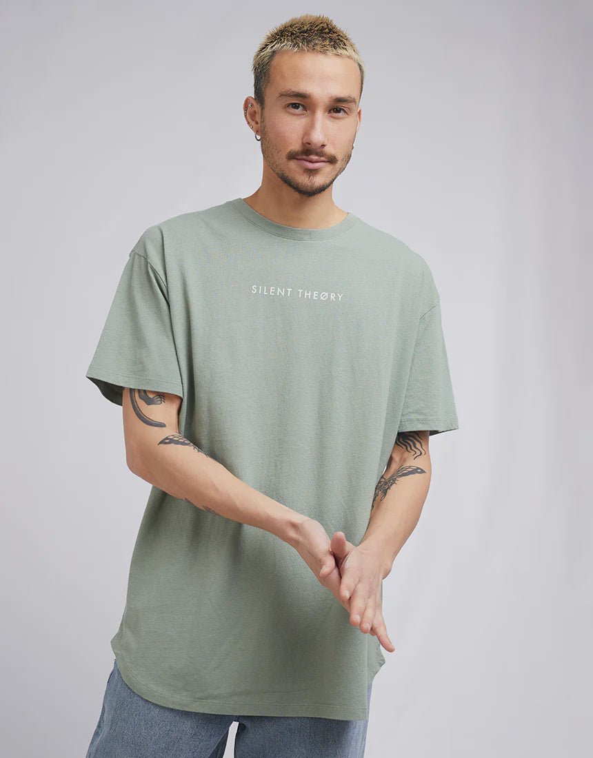 Logo Tail Tee - Light Green - Chillis & More NZ