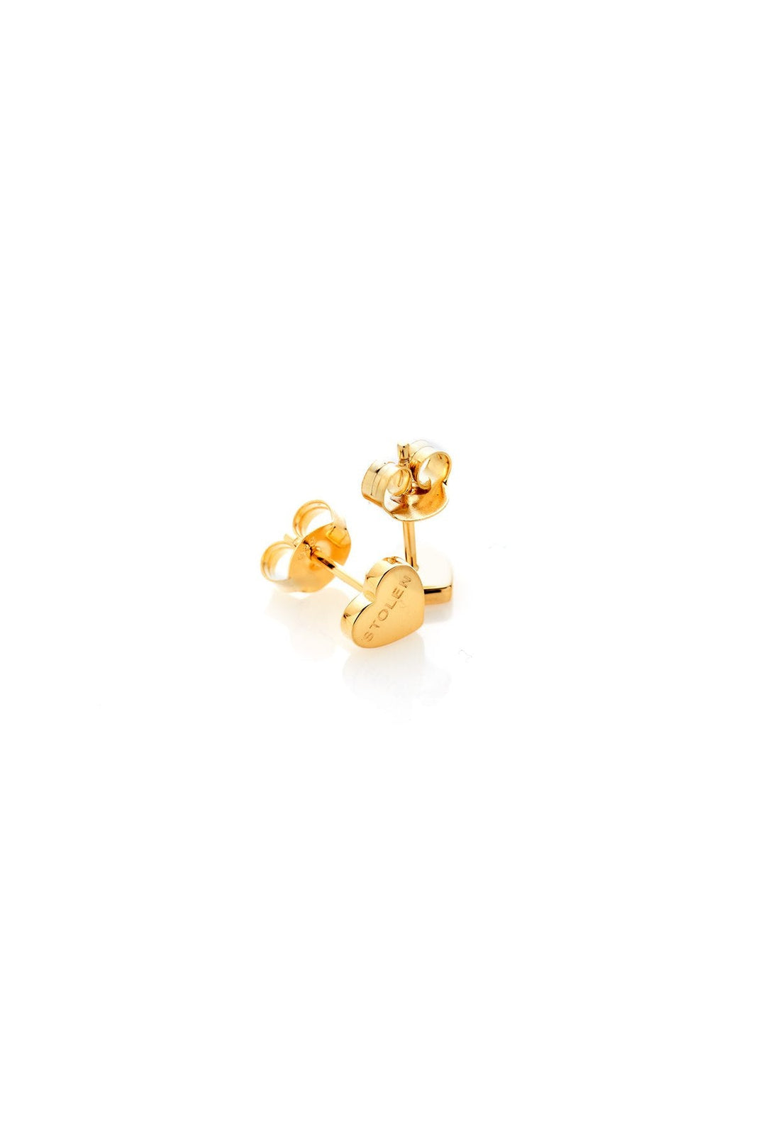 Stolen Heart Earring Gold Plated - Chillis & More NZ