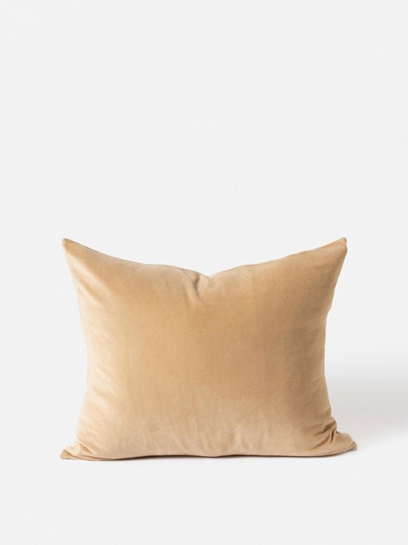 Velvet Cushion Cover in Butter - Chillis & More NZ