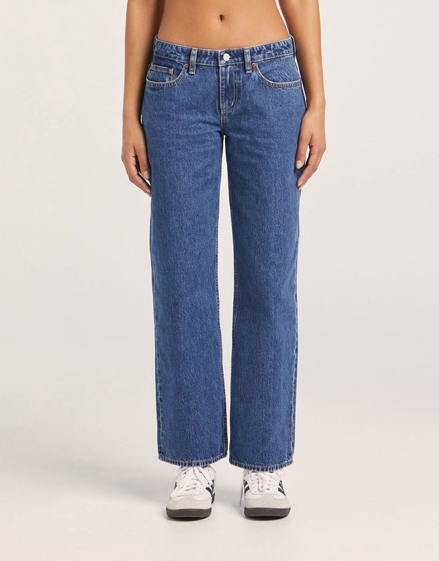 Y2K Low Baggy Relaxed Jean - Famous Blue - Chillis & More NZ
