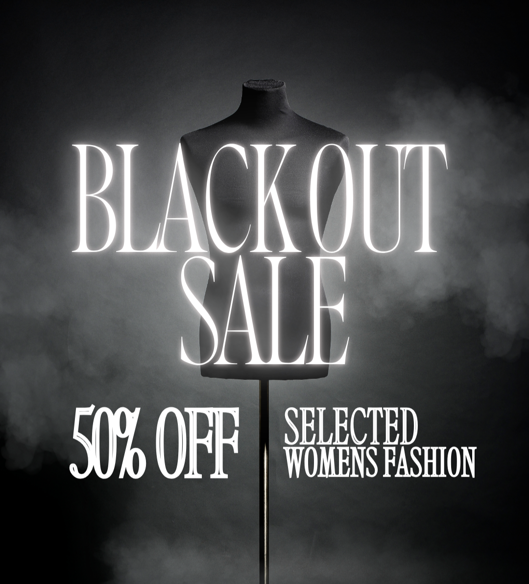 WOMENS BLACKOUT SALE