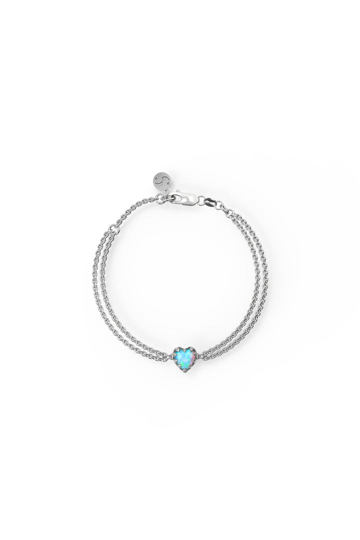 Love Claw Bracelet - Opal