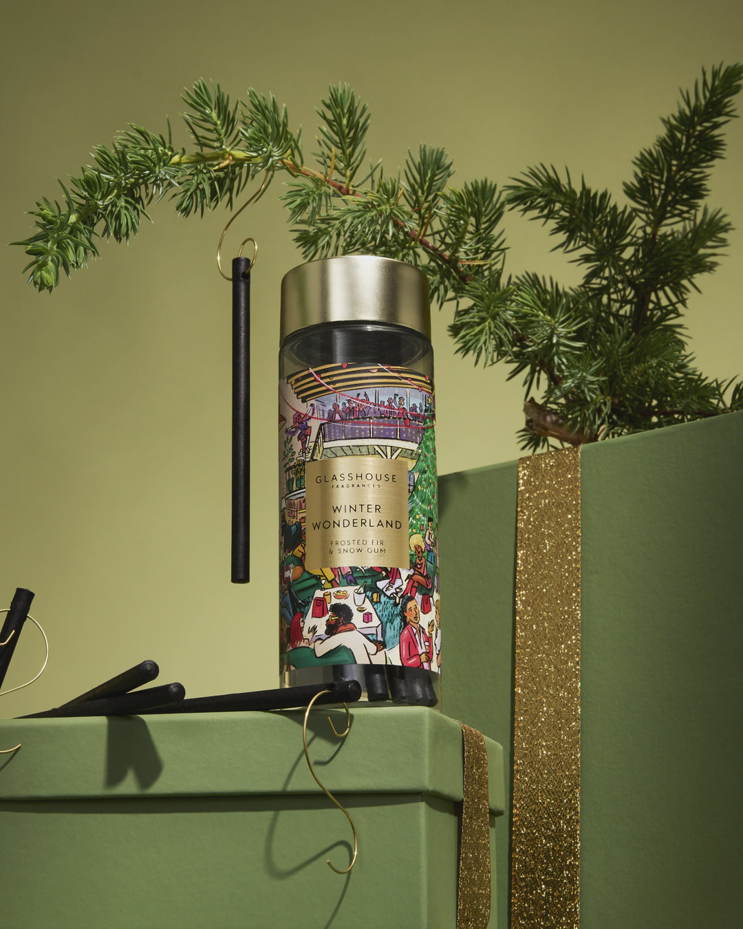 10 Tree Scent Stems - Winter Wonderland X26