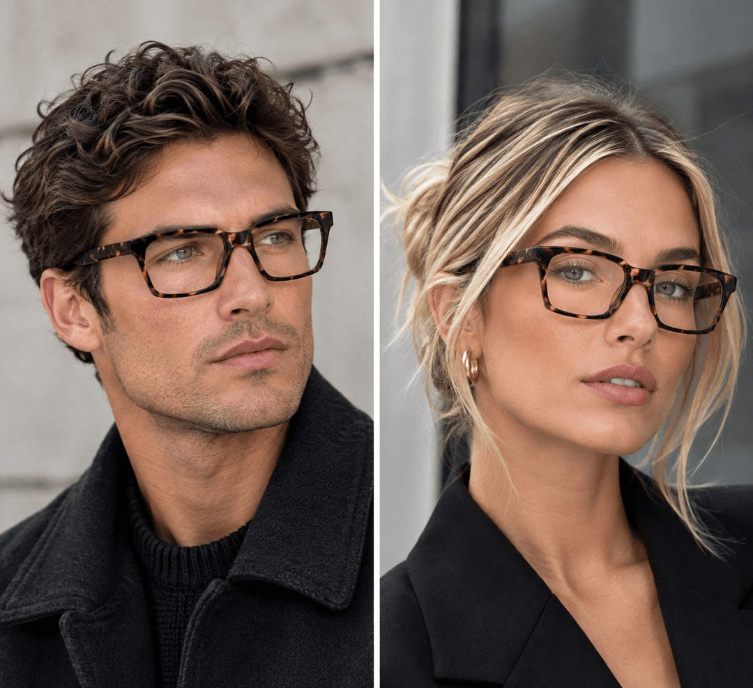 10am - Brown Tort Reading Glasses - Chillis & More NZ