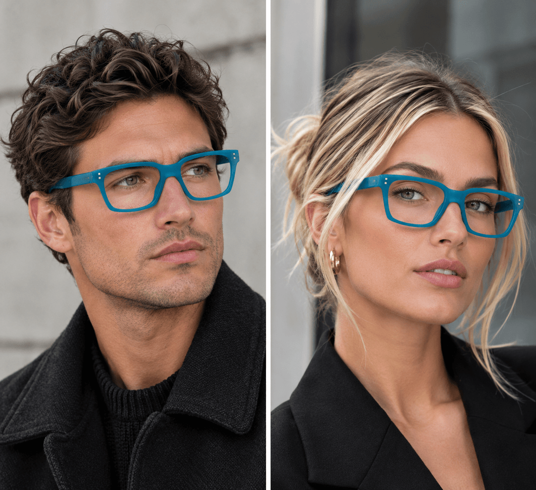 10am - Turquoise Reading Glasses - Chillis & More NZ