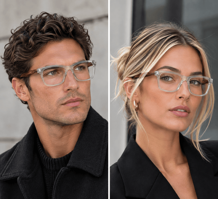 11am - Crystal w/ Havana Reading Glasses - Chillis & More NZ