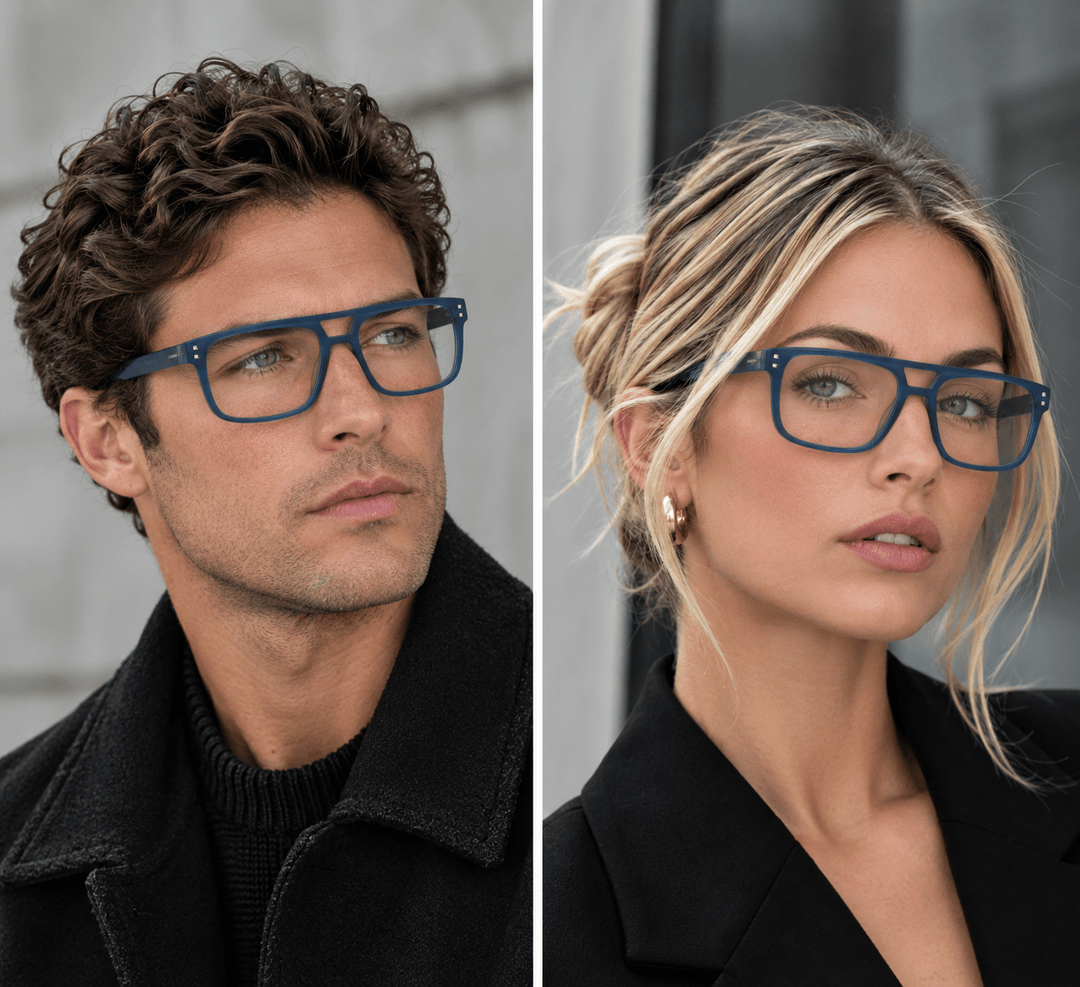 12pm - Blue Reading Glasses - Chillis & More NZ