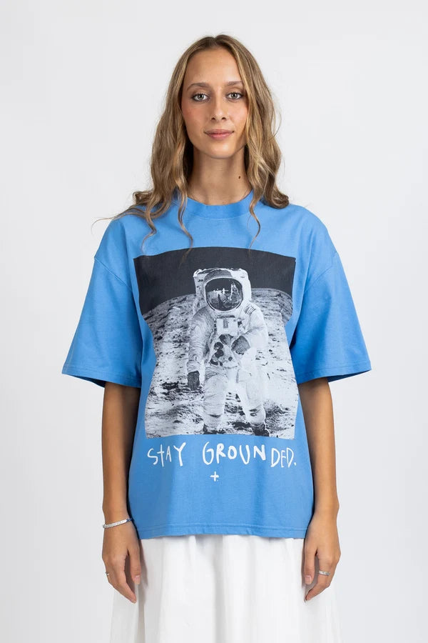 Goode Tee - Stay Grounded - Harbour