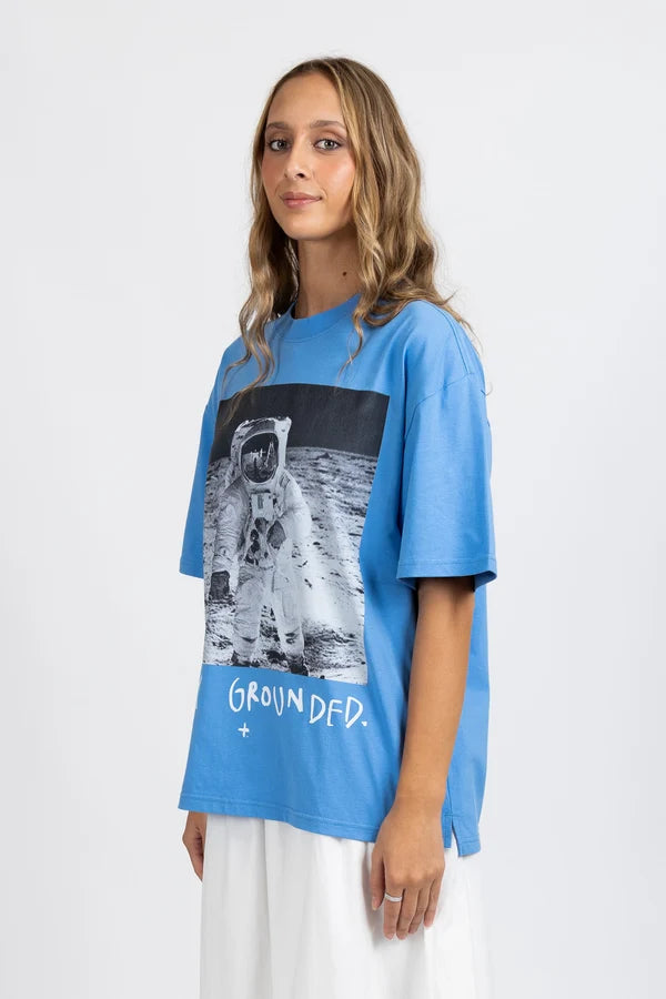 Goode Tee - Stay Grounded - Harbour