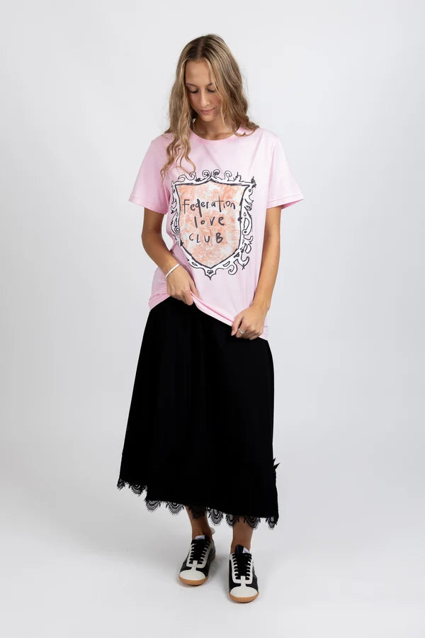 Rush Tee - Love Club - Pink