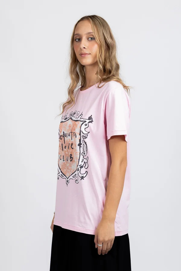 Rush Tee - Love Club - Pink