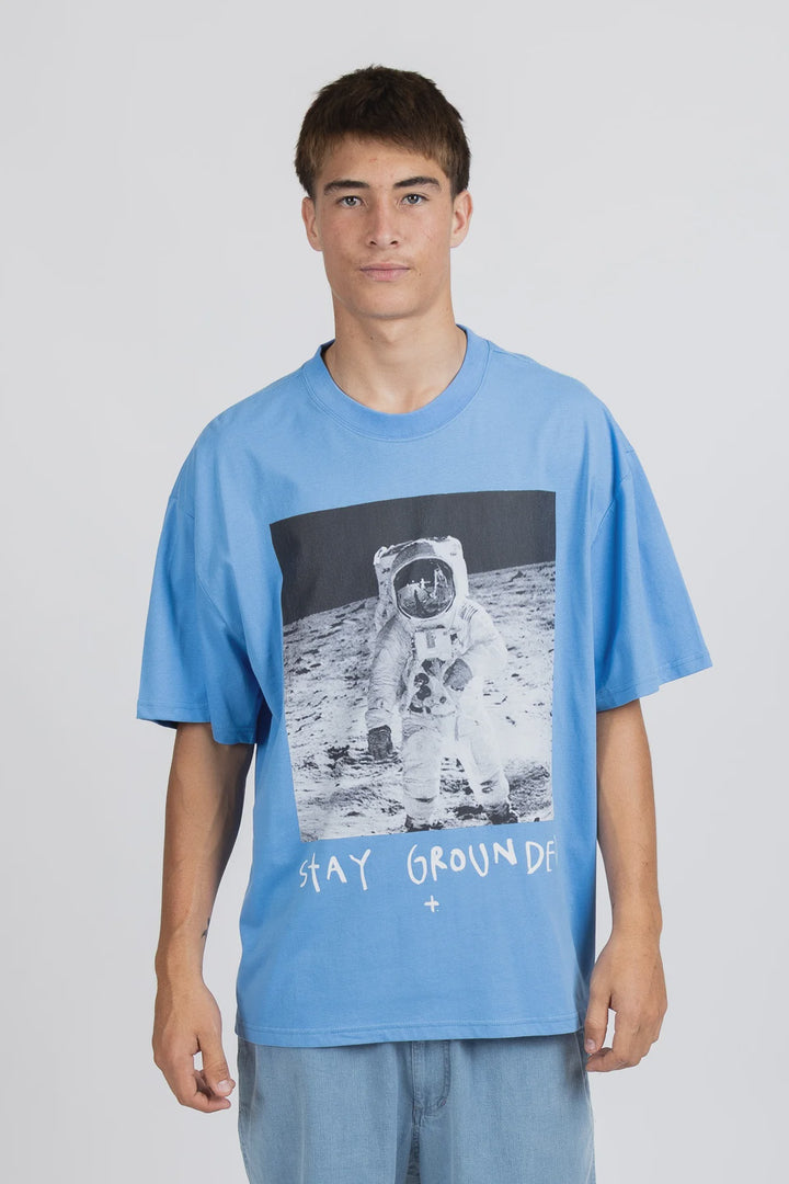 Goode Tee - Stay Grounded - Harbour