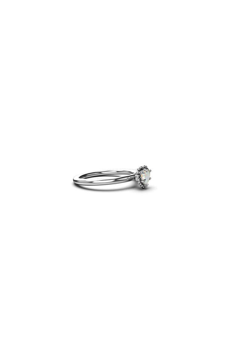 Dahlia's Heart Ring