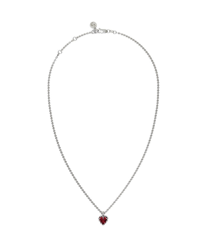 Mini Love Claw Necklace - Garnet