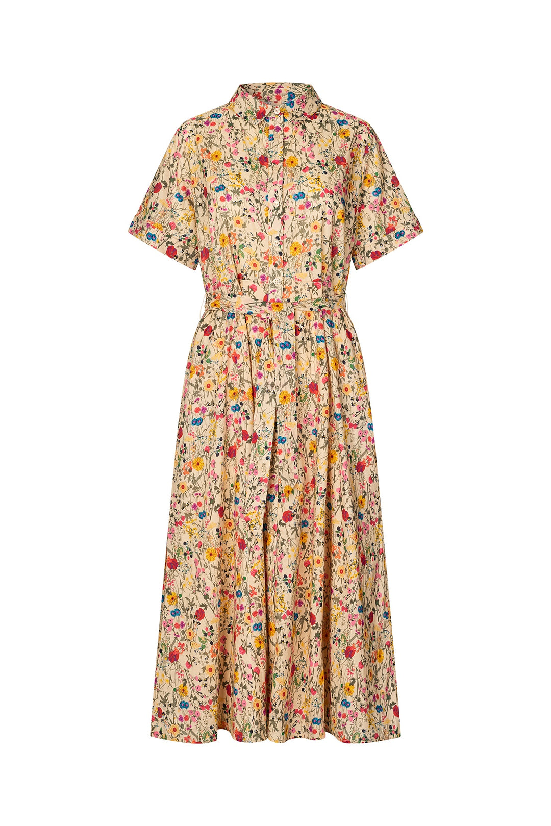 BlakeLL Midi Dress SS = Flower Print