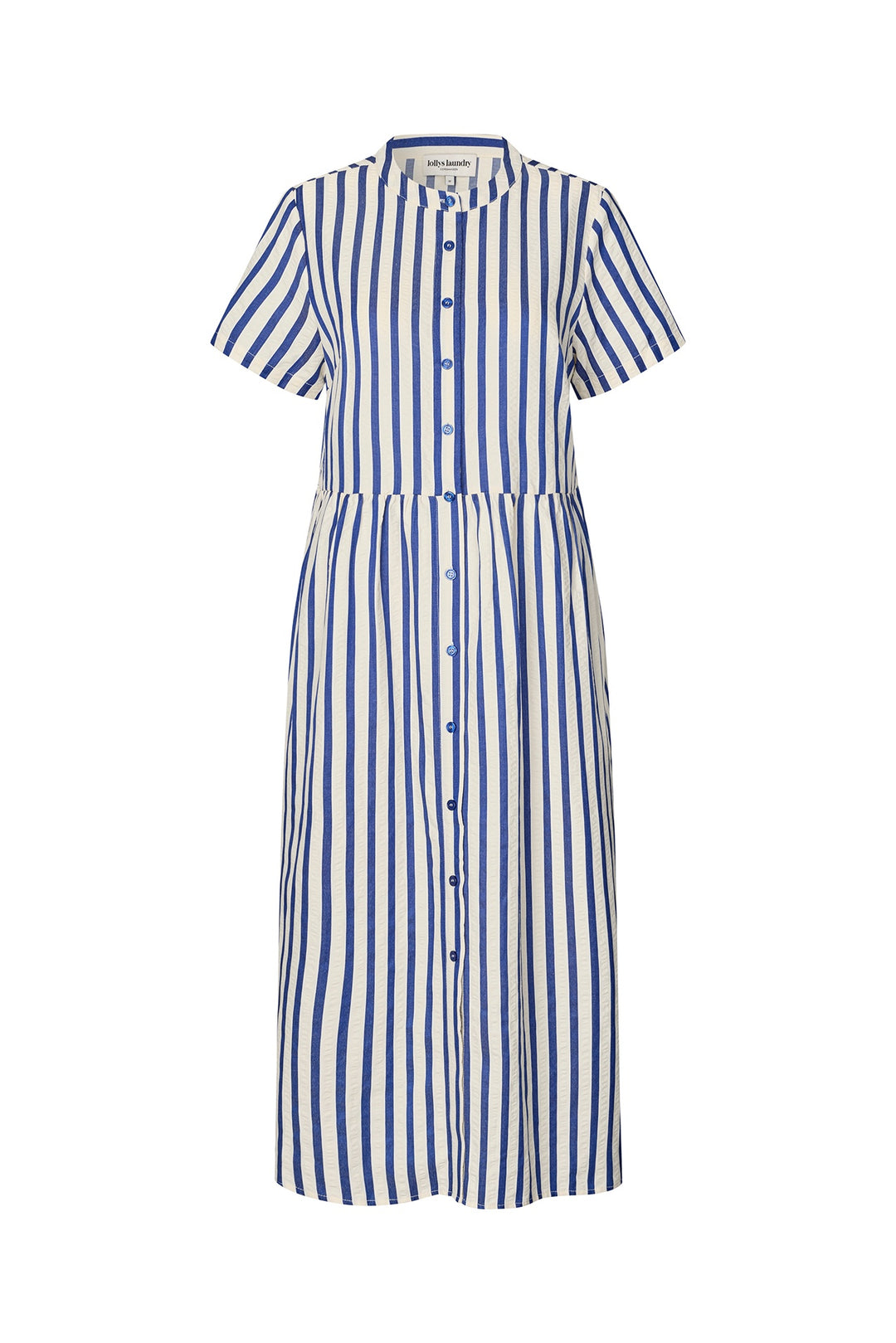 AliyaLL Maxi  Dress SS - Blue
