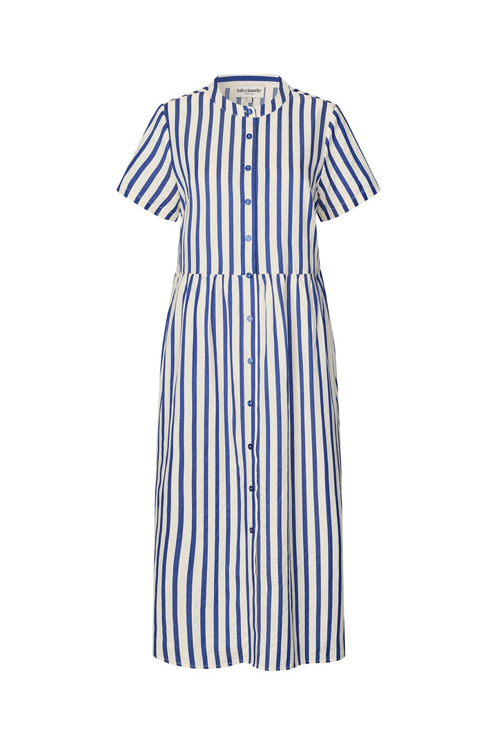 AliyaLL Maxi  Dress SS - Blue