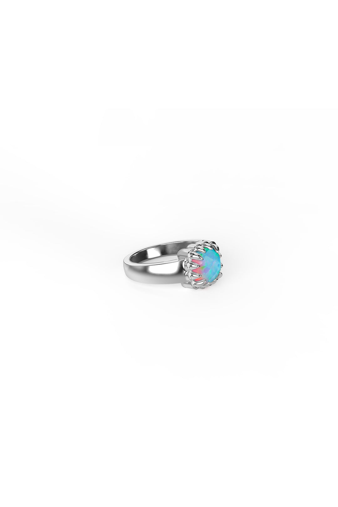 Baby Claw Ring - Opal