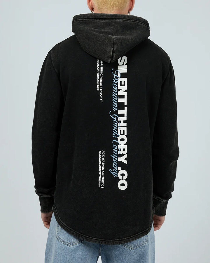 Members Hoodie - Washed Black