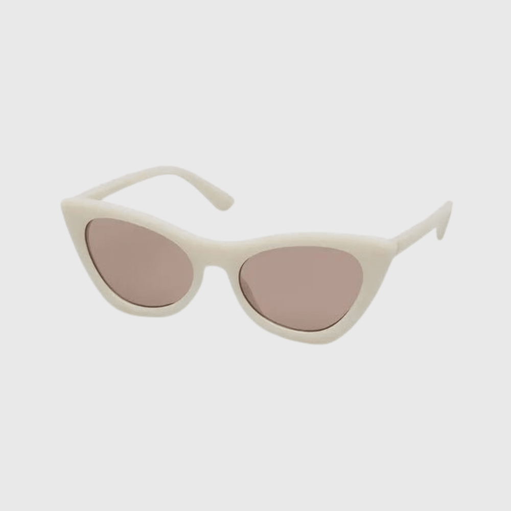 7781W Unity Retro Vintage Sunglasses - White - Chillis & More NZ