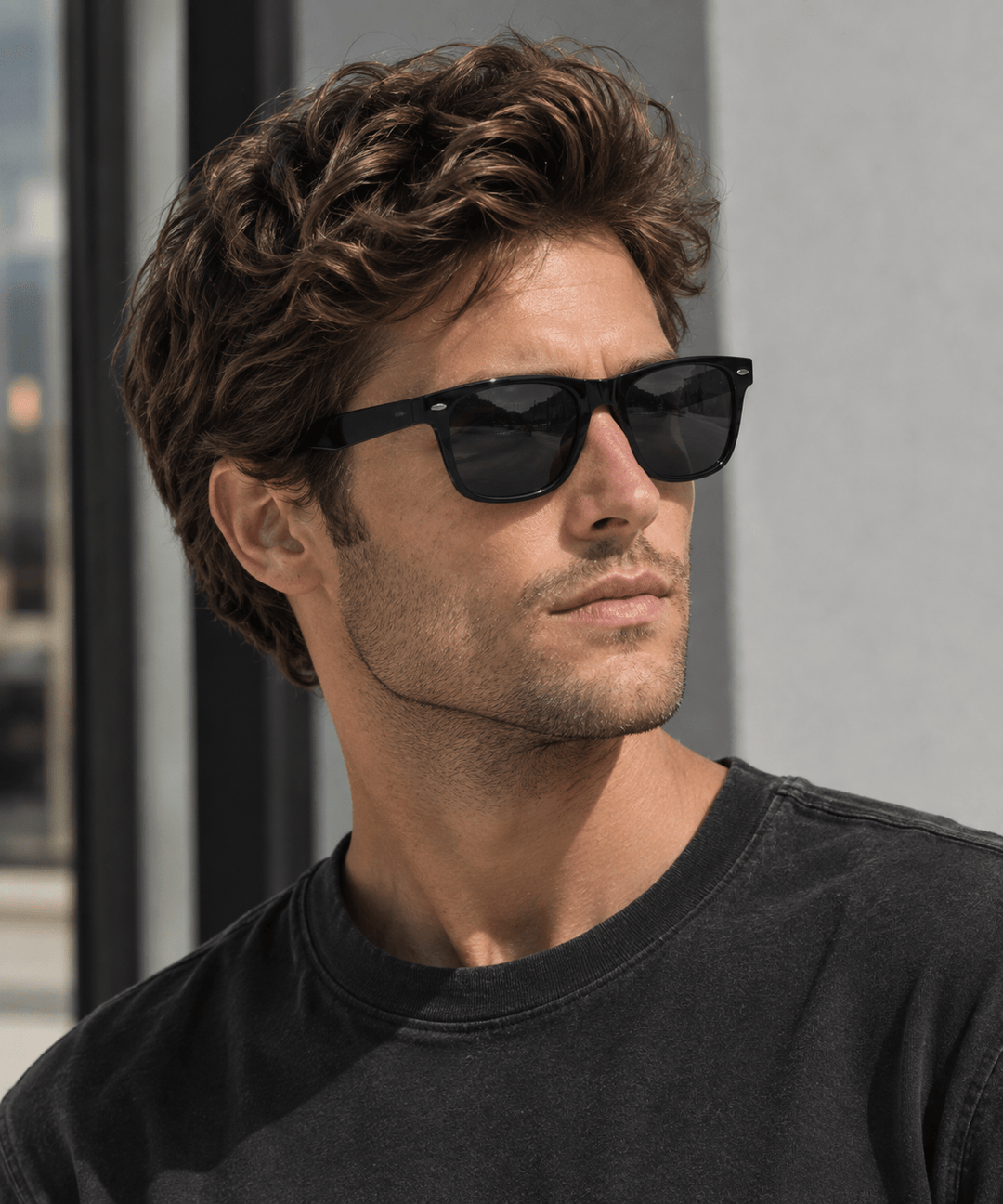 8000B Unity Everyday Mens Sunglasses - Black - Chillis & More NZ