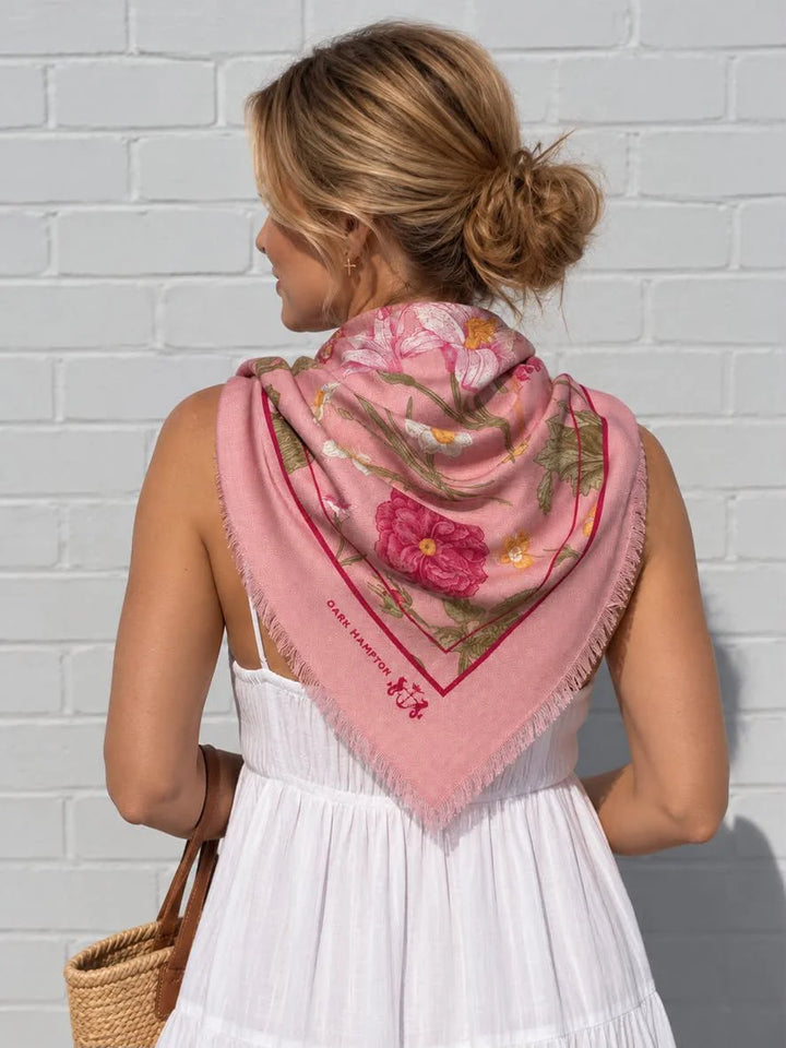 Dark Hampton The Caroline Petite Wool Silk Scarf