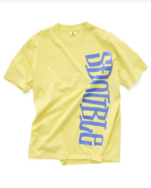 Big Block T-Shirt in Overdye Citrus