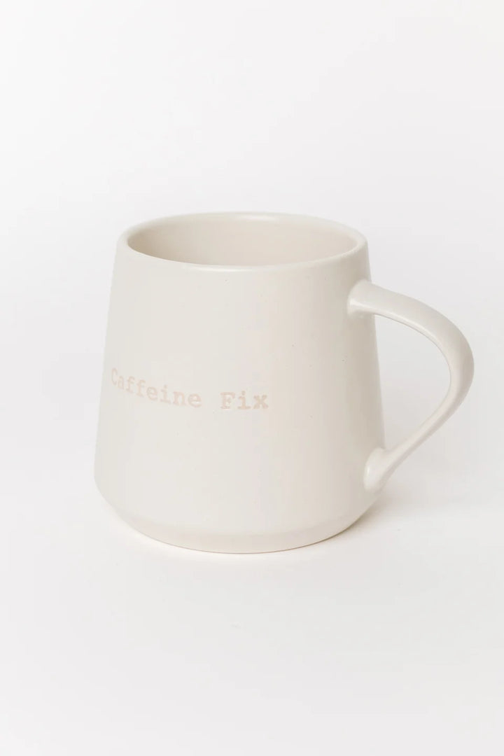 Caffeine Fix Natural Mug
