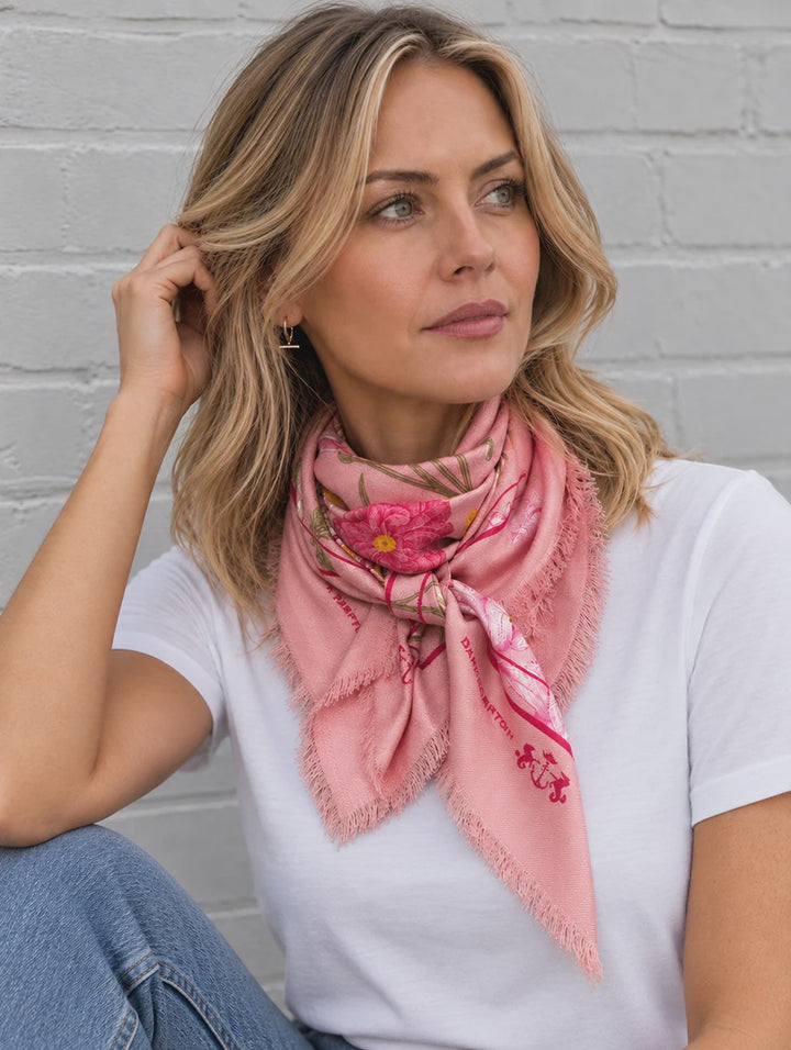Dark Hampton The Caroline Petite Wool Silk Scarf