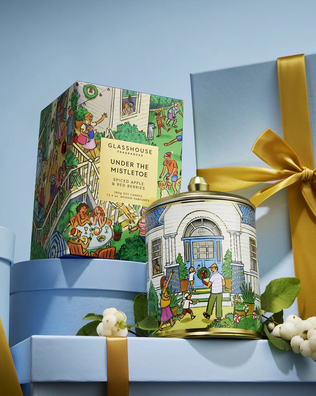 Under The Mistletoe 380g Candle X26