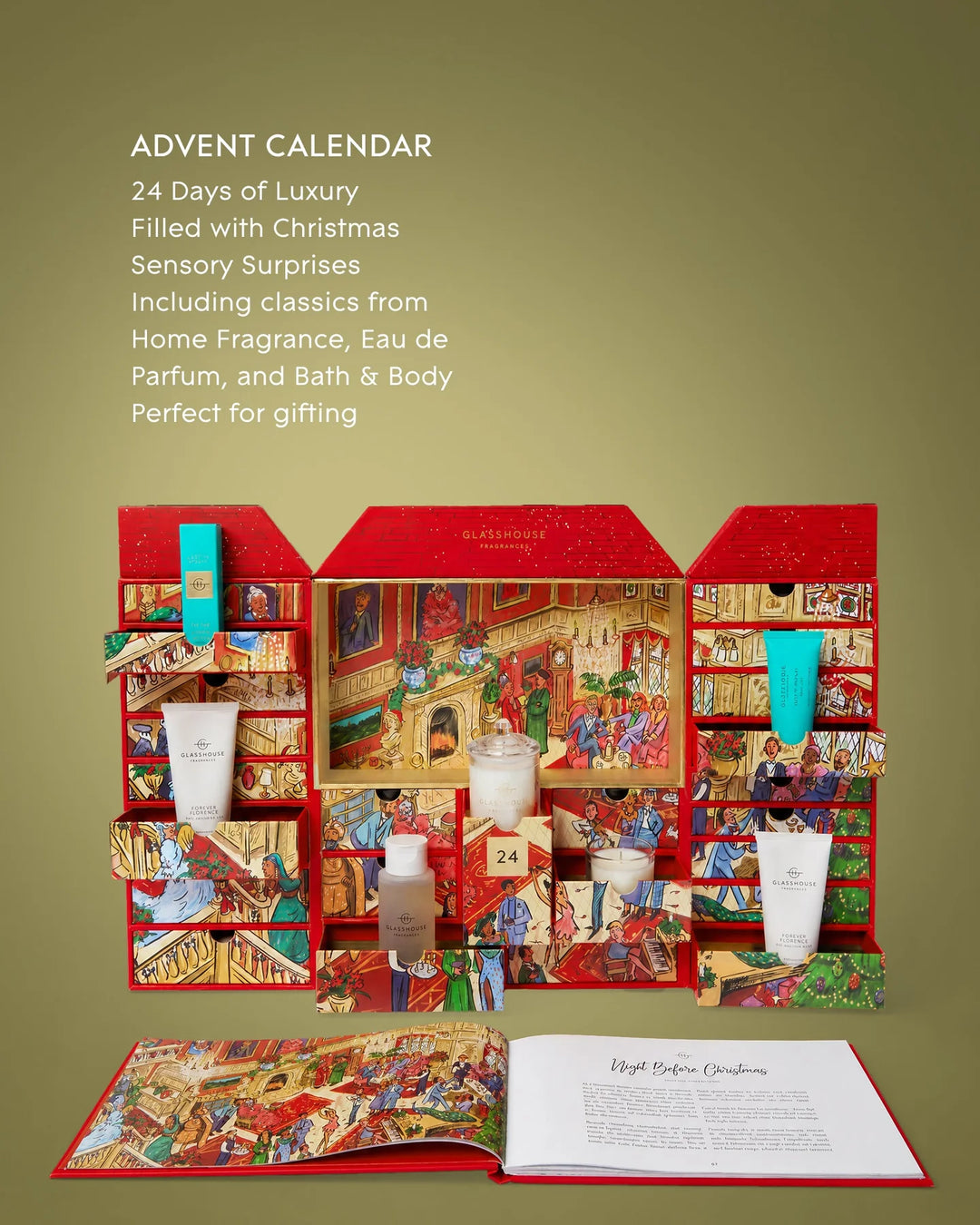 24 Days Of Christmas Adevnt Calender X26