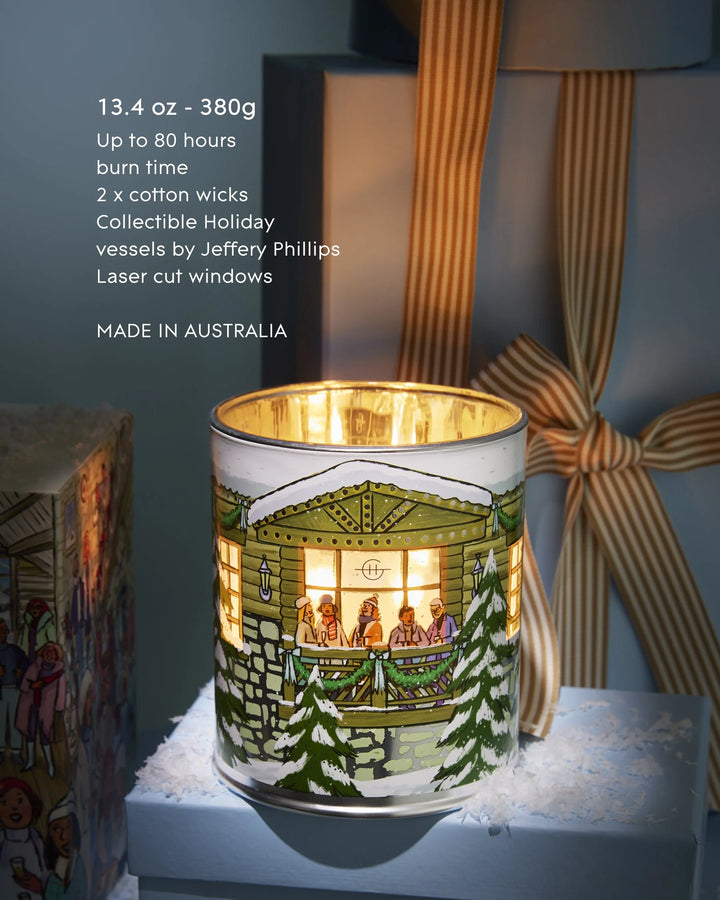 White Christmas 380g Candle X26