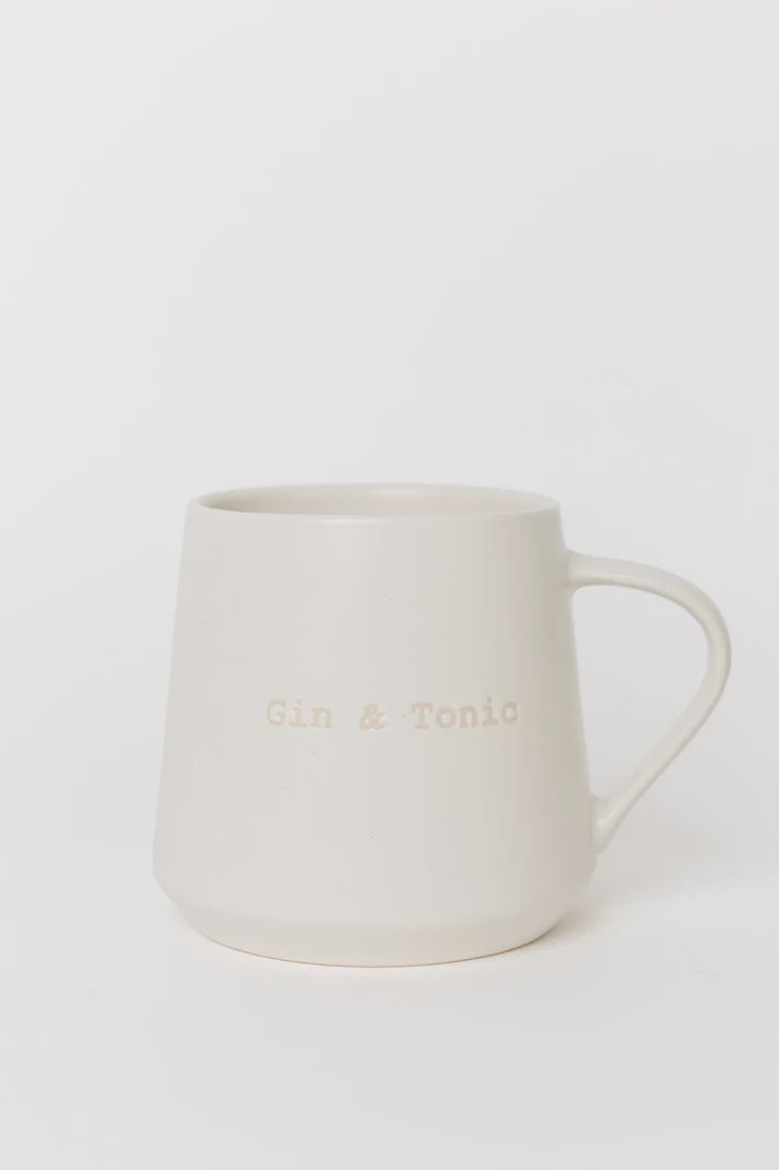Gin & Tonic Natural Mug