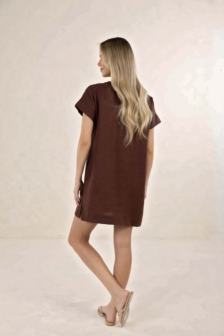Yana Dress - Chocolate