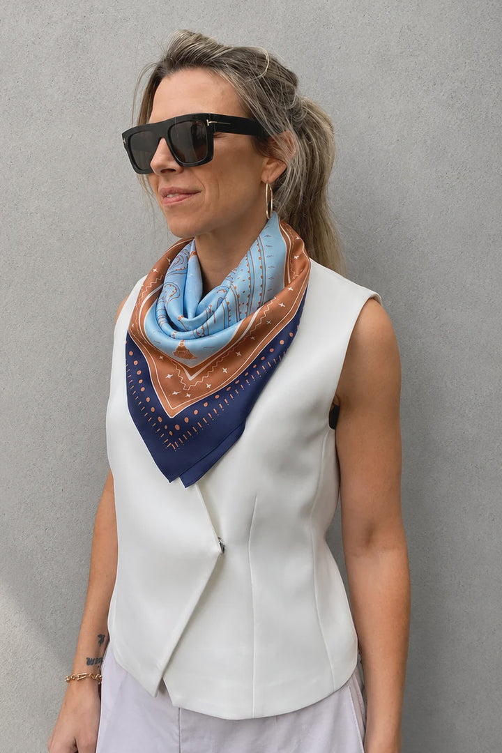 DH x Ellie Compton The Lawrie Silk Scarf