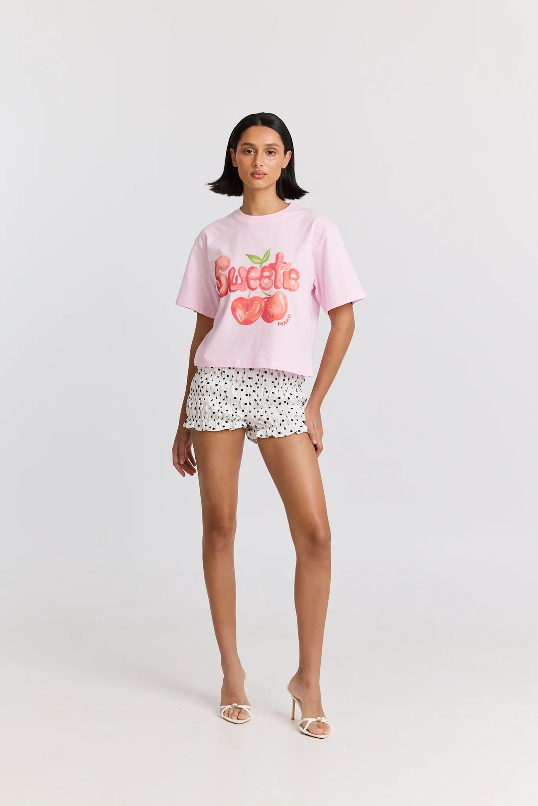 Sweetie Boxy Crop Tee