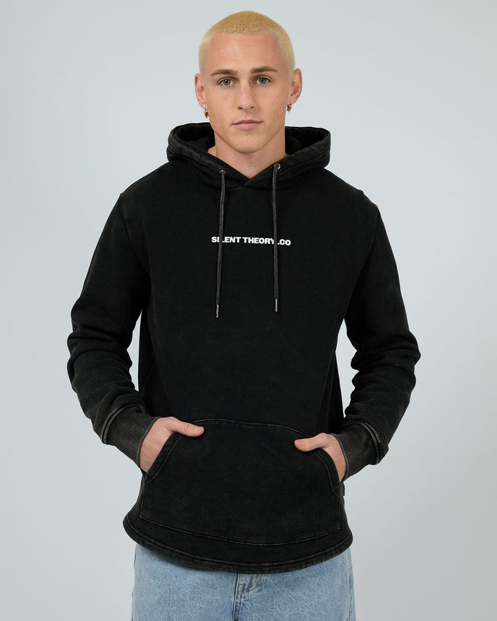 Members Hoodie - Washed Black