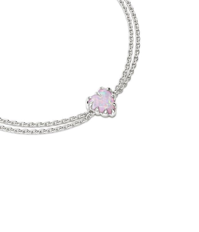 Love Claw Bracelet - Pink Bello Opal