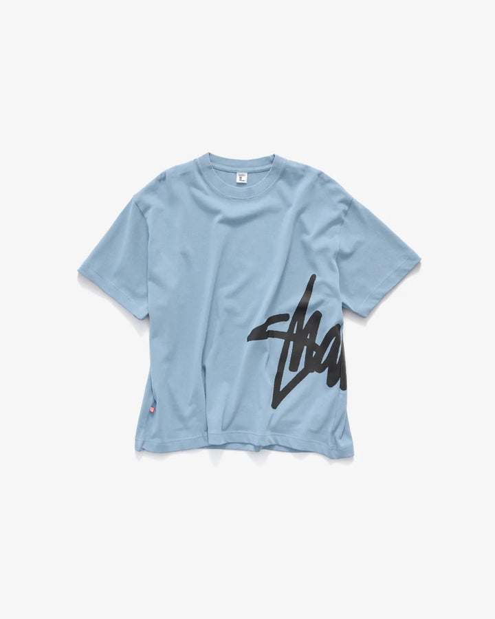 Big Shawn Heavyweight T-Shirt - Overdye Ashley Blue